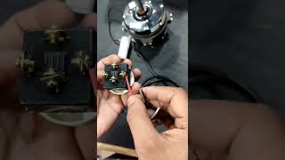 Cooler Rotary Switch Connection  3 Speed Regulator Connection  electricalsolutions cooler iti [upl. by Nna997]