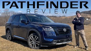 The 2024 Nissan Pathfinder Platinum Is Shockingly Luxurious For A Solid Price [upl. by Lorrie442]