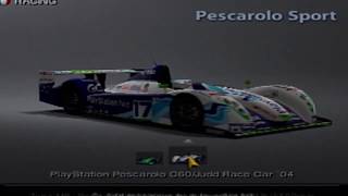 Gran Turismo 4Last Pescarolo Sport Motors 2004 Playstation Pescarolo C60Judd Race Car [upl. by Irallih]