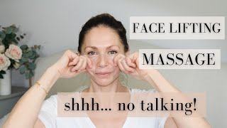 Face lifting massage Abigail James NO TALKING [upl. by Waine884]