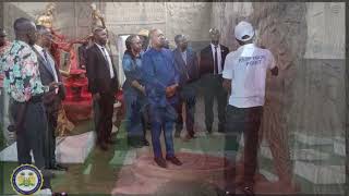 VP Juldeh Jalloh’s Visit to the peace museum 2024 [upl. by Ruelu]