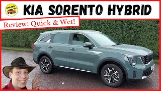 Kia Sorento Hybrid for 2024 Review amp Specification [upl. by Ardnuaek931]