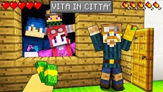 COSTRUISCO LA CASA PER IL NUOVO OSPITE  VITA IN CITTA  Minecraft ITA [upl. by Weiler]