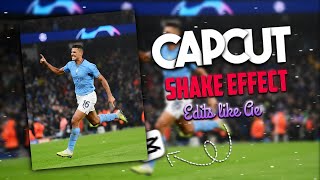 Capcut Shake Effect like ae tutorial  Mobile edits [upl. by Aznecniv]