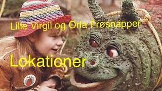 Filmlokationer  Lille Virgil og Orla Frøsnapper  Danske børnefilm Ole Lund Kirkegaard [upl. by Talya]