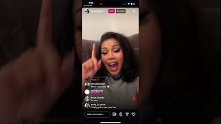 Cardi B defends Tyra Banks and gives her opinion on the modeling industry [upl. by Gearalt]