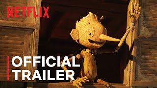 GUILLERMO DEL TOROS PINOCCHIO  Official Trailer  Netflix [upl. by Oirtemed]