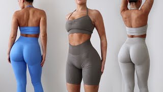 THESE GYM LEGGINGS ARE LITERALLY SHAPEWEAR so flattering  Lazuli Label May 2023 Haul [upl. by Casper]