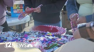 Volunteers fill stockings for Valley kids [upl. by Brecher]