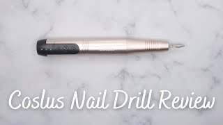 12 Cordless Nail Drill From Amazon  Coslus Cordless Rechargeable Nail Drill  Amazon Nail Haul [upl. by Cordell]