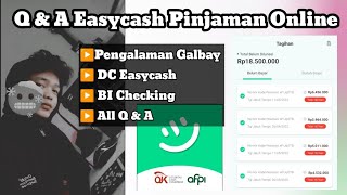 Apakah Easy Cash Ada DC Lapangan Masuk BI Checking amp Resiko Galbay Easycash Terbaru 2022 [upl. by Darreg116]