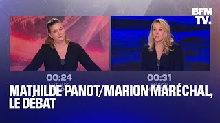 Mathilde PanotMarion Maréchal le débat [upl. by Flanders]