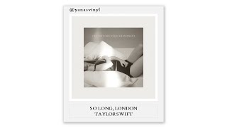 So Long London  Taylor Swift Lyrics [upl. by Cassandra]