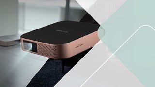 ViewSonic M2  Full HD 1080p Smart Portable LED Projector with Harman Kardon Speakers [upl. by Laleb]