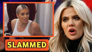 SLAMMED🔴 Khloé Kardashian SLAMMED Kim for Disrespecting Mum Kris Jenner [upl. by Raskind188]