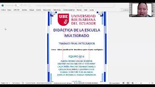 TRABAJO FINAL INTEGRADOR DIDÁCTICA DE LA ESCUELA MULTIGRADO [upl. by Earahs]