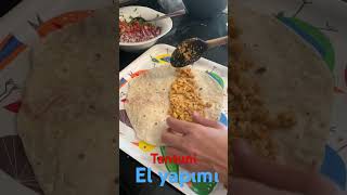 Tantuni yaptık doğal tantuni [upl. by Arianie]