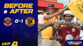 Before and After Moroka Swallows vs Kaizer Chiefs [upl. by Sigismond]