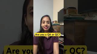 QA vs QC SOFTWARE TESTINGSARIKA SHARMA AGNIHOTRI [upl. by Tat]