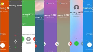 Screen Recording Eight Incoming Call LGXiaomiHiaweiSamsungPixelNokia [upl. by Levitan]