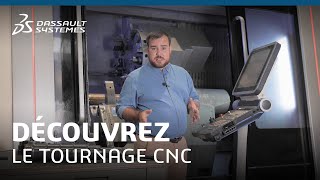 Découvrez le Tournage un procédé dusinage CNC avec 3DEXPERIENCE Make et ACI Groupe [upl. by Joiner]