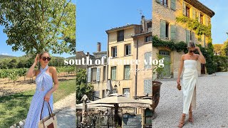 SOUTH OF FRANCE VLOG PART 2  AIXENPROVENCE WINE TASTING amp THE MOST BEAUTIFUL HOTEL [upl. by Jo-Ann]