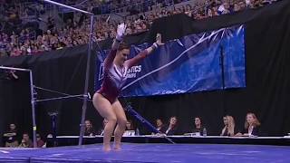 Chayse Capps Oklahoma  Uneven Bars 98875  2017 NCAA Championships  Super Six [upl. by Shaer]