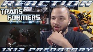 Transformers Prime Season 1 Episode 12  Predatory  REACTION [upl. by Arv]