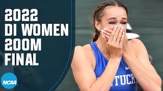 Womens 200m  2022 NCAA outdoor track and field championships [upl. by Mendelsohn]