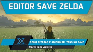 Tutorial  Editor de Save Para o Zelda BOTW CEMU adicione Flechas espadas roupas etc [upl. by Frasco]