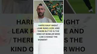 GLENN MAXWELL ON HARIS RAUF [upl. by Kelleher904]