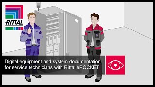 Digital equipment and system documentation for service technicians with Rittal ePOCKET [upl. by Deckert714]