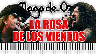 MAGO DE OZ  La Rosa De Los Vientos  PIANO COVER Jose Andrea amp Txus vocals [upl. by Rysler]