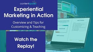 Experiential Marketing In Action Intro Tips and Peek Inside [upl. by Eeresed733]