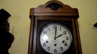 junghans wall clock Tjong amp Co Batavia [upl. by Reteip13]