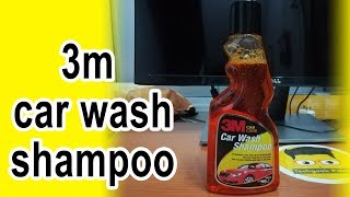 Best Bike Shampoo 3M Car Wash Shampoo Review [upl. by Sid930]