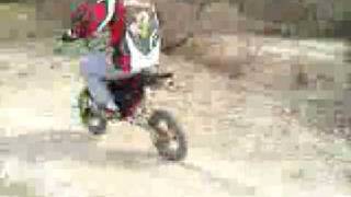 Sophie au motocross Dirt 107 cc [upl. by Pitchford]