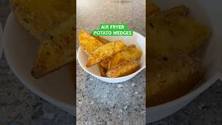 Get CRISPY Air Fryer Potato Wedges in Just 15 Minutes shorts food [upl. by Netta]