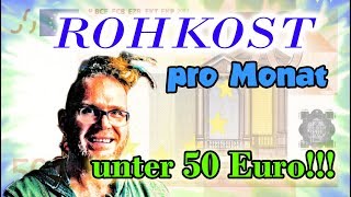 Auswertung Rohkost amp LowCost Challenge 🤑 Ein Monat unter 50€ mit veganer vollwertiger Rohkost [upl. by Annahsat]