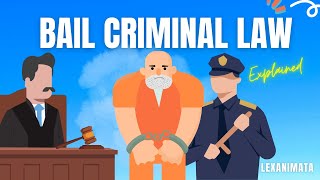 Bail Criminal Law explained in 60 seconds [upl. by Garneau]