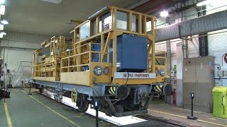 LE CENTRE DE MAINTENANCE DU MATÉRIEL FERROVIAIRE D’ARRAS 04082016 [upl. by Anayia]