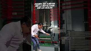 Cuando ya eres todo un profesional en la chamba electricidad [upl. by Yderf]