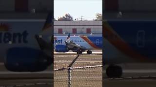 RARE Allegiant Boeing 737 MAX 8 200 Takeoff from Springfield SGF Airport aviation bff 737max [upl. by Publius691]