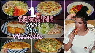 1 SEMAINE DANS MON ASSIETTE │ Bye bye les kilos [upl. by Remsen421]