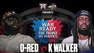 ORed VS KWalker FULL BATTLE [upl. by Palocz]