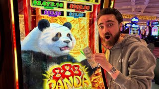 I Got One of My BIGGEST WINS on this 888 Panda Slot MUST WATCH [upl. by Schreibe311]