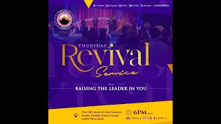 Thursday Revival Service  RAISING THE LEADER IN YOU  3rd October 2024 [upl. by Daegal]