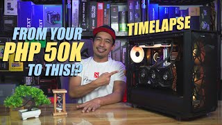 Intel 12600K PC Build Timelapse and Benchmark ft MSI Z690 Tomahawk amp Fractal Design Meshify 2022 [upl. by Lazarus]