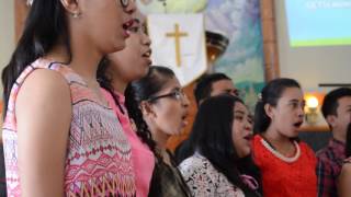 GETSEMANI YOUTH CHOIR MAZMUR 55 AMBON MALUKU [upl. by Olleina332]