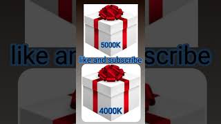 Choose one gift box 5000K Vs 4000k [upl. by Lib]